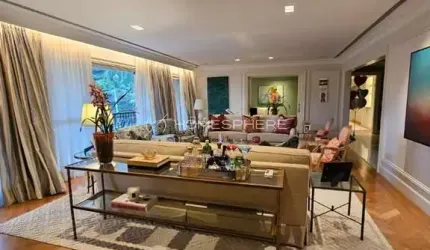 Apartamento com 360 m²,assinado por Sig Bergamim. Com 4 quartos sendo 4 suítes à venda no bairro Jardim Guedala.
