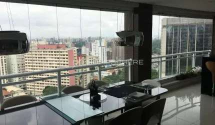 Park One Ibirapuera Rua Said Aiach, 277 - Paraíso. Apartamento à venda, 171 m². andar alto, varanda gourmet, 3 suítes, 3 vagas e lazer. Ato padrão