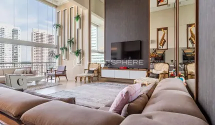 Condomínio Duo Morumbi R. Raimundo Simão de Souza, 26. Apartamento à venda 238 m², 4 quartos, sendo 3 suítes, 4 vagas e lazer de clube. Duo Morumbi By Tishman Speyer e R. Yazbek.