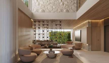 Açucenas Cidade Jardim Aurea Homes Rua das Açucenas, 100. Cobertura à venda em condomínio, 428 m², 3 suítes, 4 vagas e lazer. Parque Alfredo Volpi Cidade Jardim - SP. Entrega Julho de 2027