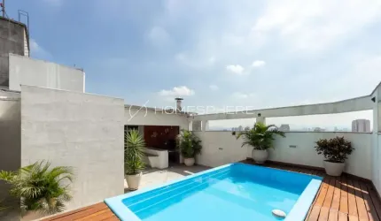 Cobertura com 302.25 m², 3 quartos sendo 3 suítes à venda no bairro Vila Romana.