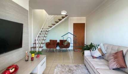 Apartamento Duplex com 2 dormitórios à venda, 102 m² por R$ 690.000,00 - Jardim São João - Jaguariúna/SP