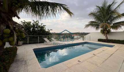 Casa com 5 dormitórios à venda, 330 m² por R$ 1.995.000,00 - Condomínio Residencial Lago da Barra - Jaguariúna/SP