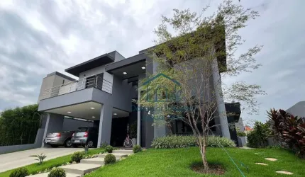 Casa com 3 dormitórios, 240 m² - venda por R$ 1.980.000,00 ou aluguel por R$ 13.235,00/mês - Condomínio Tamboré Jaguariúna - Jaguariúna/SP