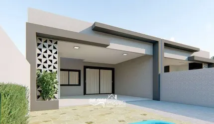 Próximo ao mar, casa nova em alvenaria nova.