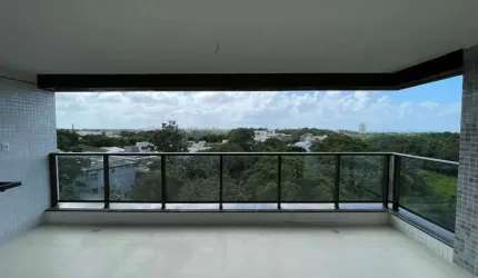 HAUS Residence - Apartamento com três suítes, nascente total, andar alto, Alphaville I, Salvador-Ba