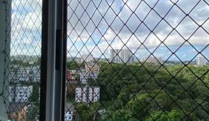 Apartamento à venda, com 116m2, nascente, três quartos, sendo 1 suíte,  duas vagas, Greenville,  Salvador-Ba.