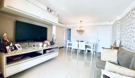 Apartamento à venda 3 quartos, sendo um suíte, 2 garagens cobertas, nascente, 87m2, Caminho das Árvores, Salvador-Ba