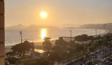 Apartamento 2 Quartos , Vista Mar na Aparecida - Santos SP