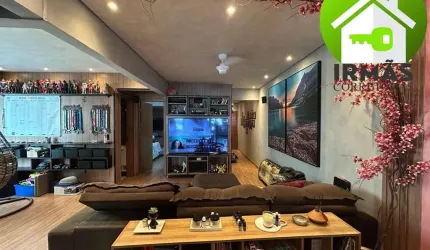 Apartamento 3 quartos, sendo 2 suítes na Guilhermina -  Praia Grande SP