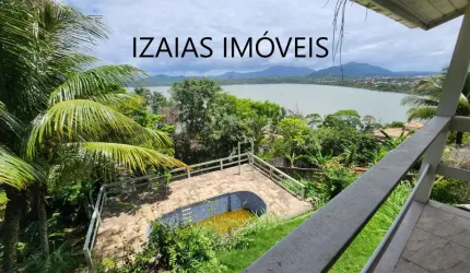 COD 374: CASA COM VISTA PARA A LAGOA - SAQUAREMA.