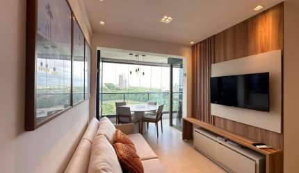 APARTAMENTO PARA VENDA NO BEACH CLASS SALVADOR 2/4 COM 60  M2 • PRONTO PRA MORAR• 1 VAGA DE GARAGEM  PORTEIRA FECHADA VISTA ONDINA