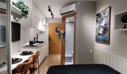 VENDO EXCELENTE STUDIO NO SMART PITUBA, PORTEIRA FECHADA !!!LINDO