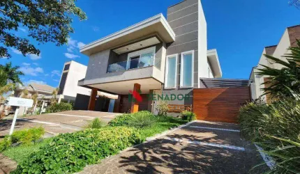 Casa com 3 dormitórios à venda, 374 m² por R$ 4.500.000,00 - Sun Lake Residence - Londrina/PR