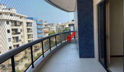 Apartamento com 3 dormitórios para alugar, 120 m² por R$ 4.700,00/mês - Algodoal - Cabo Frio/RJ