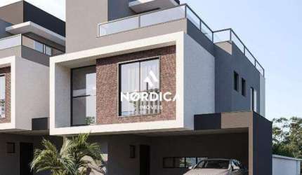 Casa em CONDOMÍNIO fechado com 3 suítes no Bacacheri (Oká)