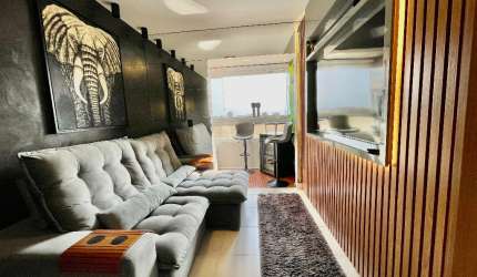 APARTAMENTO MOBILIADO EM SÃO JOSÉ COM DOIS DORMITÓRIOS