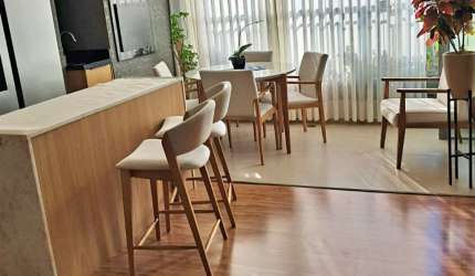 Apartamento pronto mobiliado Central.