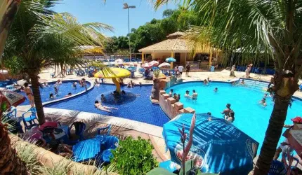 Apartamento tipo suíte para venda Golden Dolphin em Caldas Novas - GO