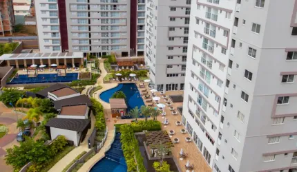 Apartamento a venda com 03 quartos Evian Thermas Residence em Caldas Novas GO