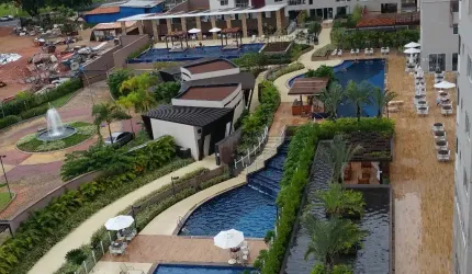 Apartamento a venda com 03 quartos Evian Thermas Residence em Caldas Novas GO