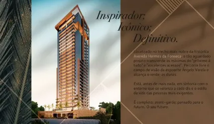 Apartamento no Condomínio Hermes de 269m2 com 4 suítes