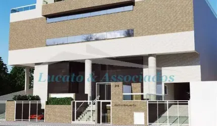 Lançamento no Boqueirão em Praia Grande SP, entrega Julho 2025, Apartamento 01 dormitório, sala, cozinha, 01 vaga de garagem, área útil 51,10 m²