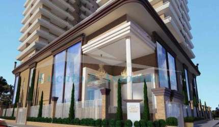 Apartamento Novo Alto Padrão para Venda Canto do Forte, Praia Grande SP 03 dormitórios sendo 03 suítes, sala, cozinha, área de serviço, 03 vagas