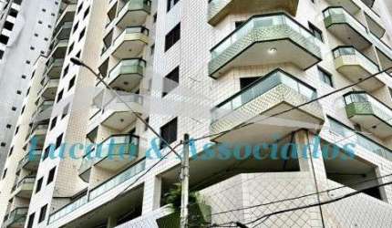 Apartamento à venda em Praia Grande-SP, Ocian: 1 quarto, 1 sala, 1 banheiro, 1 vaga de garagem - 46,84m² de área.