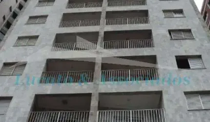 Apartamento para Venda na Aviação em Praia Grande SP, Prédio Frente Mar