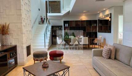 Casa com 3 suítes e 1 dormitório  à venda, 268 m² por R$ 1.950.000 - Ibi Aram I - Itupeva/SP