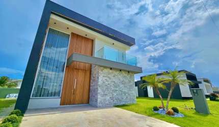 Casa em condomínio fechado com 4 quartos à venda na xangrila, 000, Centro, Capão da Canoa, 220 m2 por R$ 2.480.000