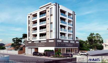 Apartamento com 2 quartos à venda na Avenida Emilia Ramos, 67, XV de Novembro, Tijucas por R$ 695.000