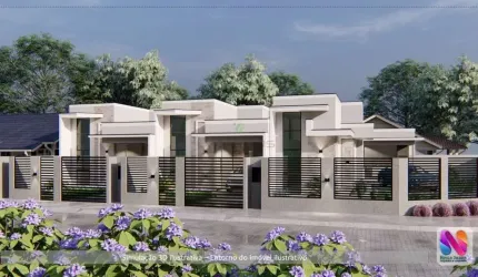 Casa com 2 quartos à venda na Rua Bernadina Cim Feller, 11, Joaia, Tijucas por R$ 385.000