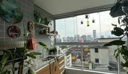 Apartamento com 2 quartos à venda na Avenida Marechal Maurício José Cardoso, 697, Canto do Forte, Praia Grande, 65 m2 por R$ 542.900