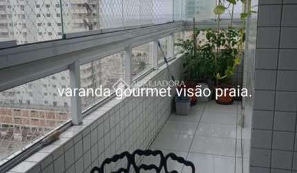 Apartamento com 2 quartos à venda na Rua Doutor Júlio de Mesquita Filho, 267, Aviação, Praia Grande, 93 m2 por R$ 553.900