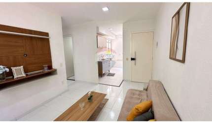 Apartamento de 2/4 com 47 m no Residencial Praia de Jangada