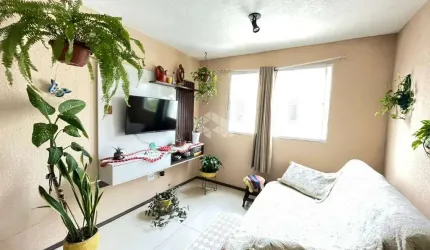 Apartamento de 2 quartos com 1 vaga de garagem no Morro Santana