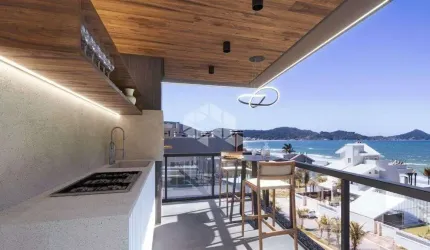 Apartamento frente mar com dois quartos no Canto Grande em Bombinhas SC