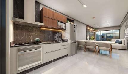 Sobrado duplex com  duas suites em Morrinhos Bombinhas SC