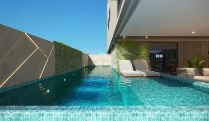 Apartamento com duas suites á 70 metros do mar de Bombas, em Bombinhas SC.