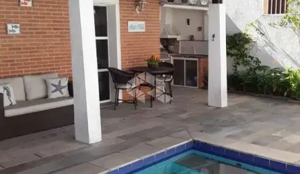 Casa térrea Guarujá - Enseada, 5 dormitórios