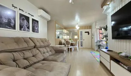 Apartamento mobiliado no centro de Gramado com 2 dormitórios