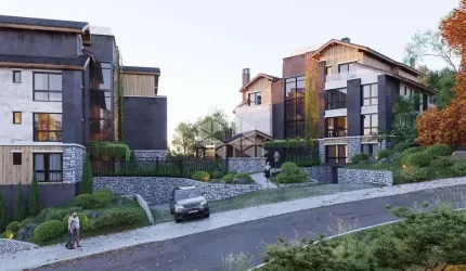 Apartamento de 2 dormitórios sendo 2 suítes, localizado no Residencial Vista do Vale em Gramado.