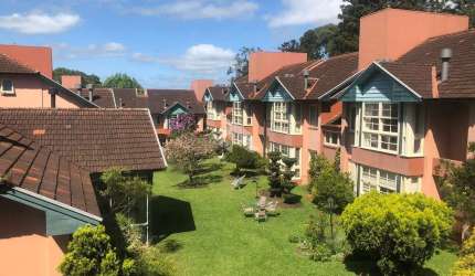 Apartamento de um dormitório em Gramado