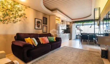 Apartamento com dois dormitórios junto ao centro de Gramado