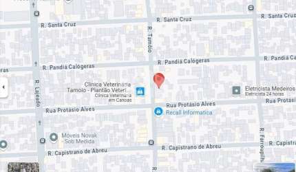 Terreno à venda na Rua Tamoio, 1401, Niterói, Canoas, 484 m2 por R$ 480.000