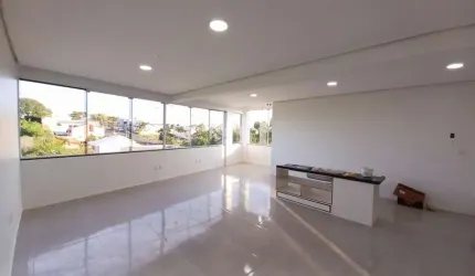 Sala Comercial com 60,00 mt² no Bairro Bela Vista/Canoas, de espaço privativo. Esta sala é nova e possui um banheiro, Próximo a Santos Ferreira.