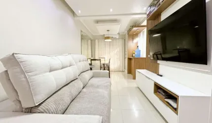 Casa semimobiliada à venda no Condomínio Jardim do Lago, bairro Marechal Rondon em Canoas - 2 dormitórios, aceita financiamento bancário e FGTS.
