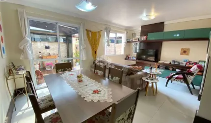 Casa em condomínio fechado no bairro Marechal Rondon, Canoas, com 3 dormitórios, financiamento e FGTS disponíveis